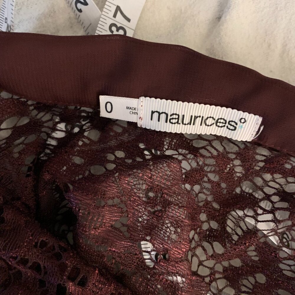 Maurices lace top - Women's plus size 0 - Picture 6 of 7